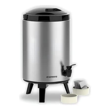 Foto de Garrafa Térmica Soprano Tipo Botijão Palace 9,5l Prateado