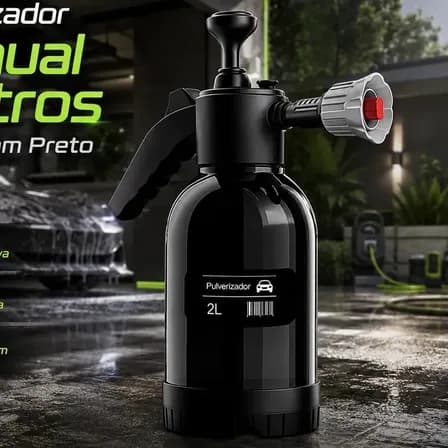 Foto de Pulverizador Spray Snow Foam Manual 3 em 1 para Água Químicos Espuma 2 L Automotivo E Jardim