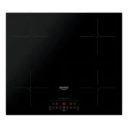 Foto de Cooktop de Indução 4 Bocas Dako Supreme Preto com Trava de Segurança 220V