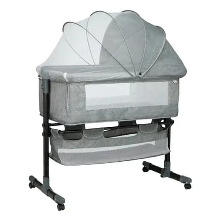 Foto de Berço Portátil Bebê Acoplado Co-Bed Connect Maxi Baby - CINZA