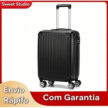 Foto de Mala de Bordo Rígida Sweet Studio em ABS com Rodas 360° para Viagem