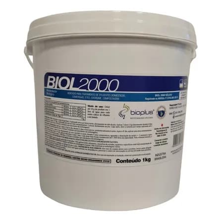 Foto de Biol 2000 - Bactéria Limpa Fossa, Caixa De Gordura - 1kg