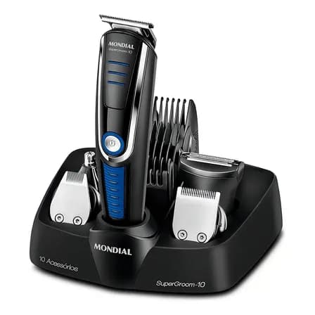 Foto de Aparador De Pelos Super Groom 10 Mondial 6W Bivolt BG-03