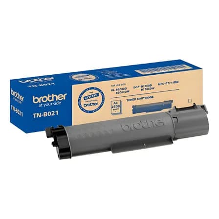 Foto de Toner Brother Tn-b021 Tnb021 Preto Dcp-b7520dw B7520dw Dcp-b7535dw B7535dw Original 2.6 Preto