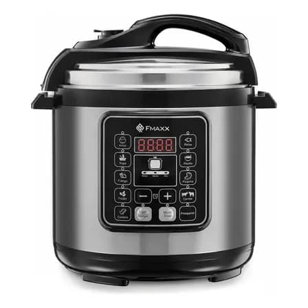 Foto de Panela De Pressão Elétrica Digital 6l, Fmaxx, Inox 1000w