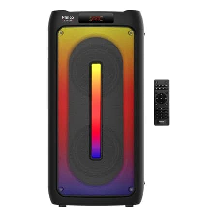 Foto de Caixa de Som Philco Extreme 350W Bluetooth 5.3 Luzes LED PCX4500