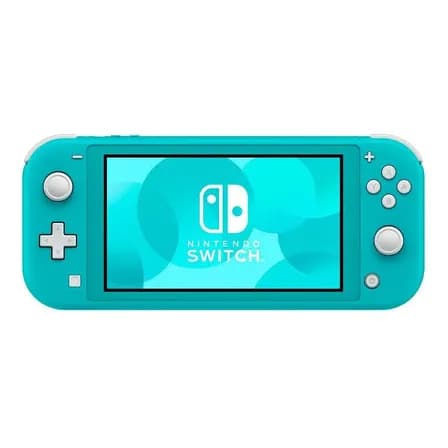 Foto de Console Nintendo Switch Lite 32gb Azul Turquesa Standard Tela 5,5'' Cor Azul-turquesa