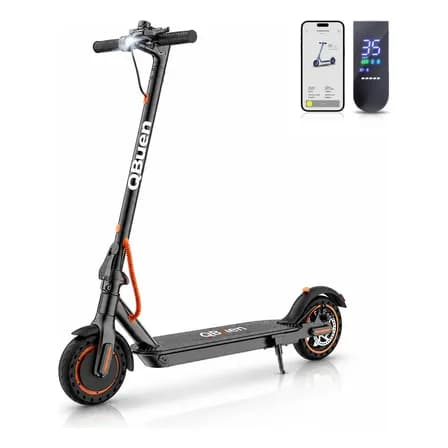 Foto de Patinete Eletrico Dobravel Bluetooth Autonomia 30km 500w Preto