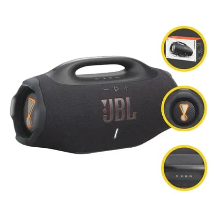 Foto de Caixa De Som Bluetooth JBL Boombox 4 PRETA