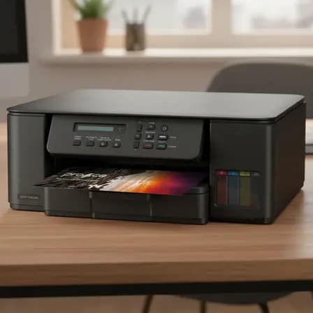 Foto de Impressora Multifuncional Brother Dcpt530dw Tank Wifi Color Cor Preto