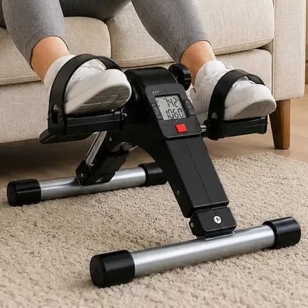 Foto de Mini Bike Fisioterapia Portátil Bicicleta Ergométrica Idosos
