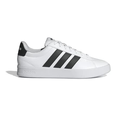 Foto de Tênis Masculino Grand Court 3.0 adidas Ftwwht/cblack/ftwwht Liso 39 Br