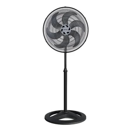 Foto de Ventilador de Coluna 40cm Ventisol Turbo 6 Pás Oscilante e Altura ajustável Cor Preto