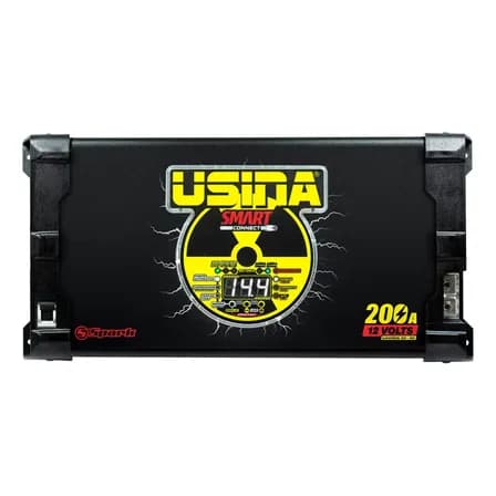 Foto de Fonte Automotiva Spark Usina 200A 12V Bivolt Smart Cooler Preto