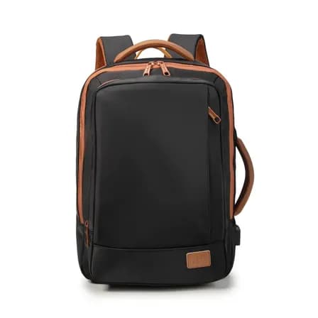 Foto de Mochila para Notebook Impermeável e Reforçada com Entrada USB – 25 a 40L, Masculina e Feminina