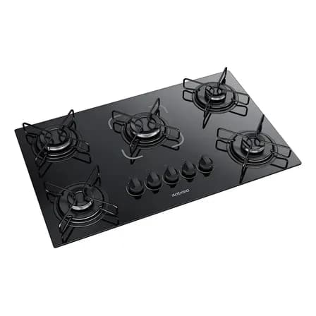 Foto de Cooktop Itatiaia Essencial 5 Bocas Preto