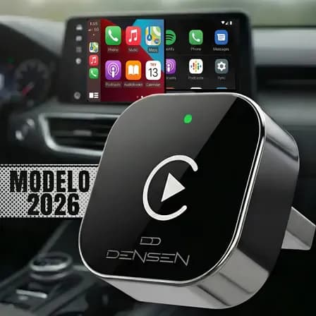 Foto de D Densen Carplay Adaptador Sem Fio Car Play Android Auto 2 Em 1 Usb Car Play Wireless Automático