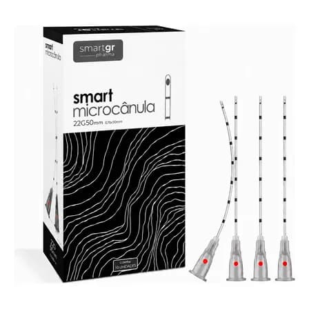 Foto de Smart Micro Cânula 22g X 50mm Caixa C/10 Unidades - Smart Gr