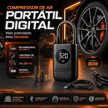 Foto de Portátil B&G Mini Compressor