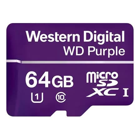 Foto de Cartão de memória Western Digital WDD064G1P0A WD Purple 64GB
