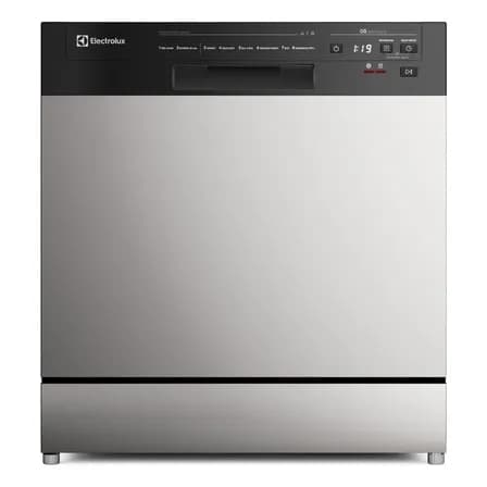 Foto de Lava-Louça Electrolux 8 Serviços Inox com Programa Lava & Seca 50 minutos LS08E Display Digital