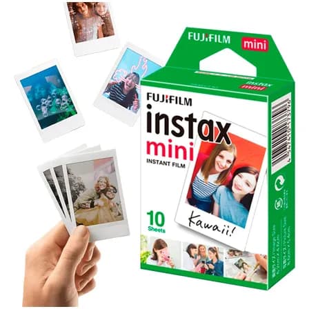 Foto de Filme Instantâneo Fujifilm Instax Mini Fotos Original Branco..