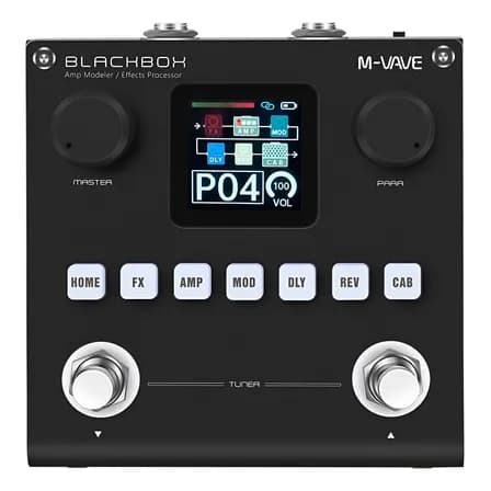 Foto de Pedal Multiefeitos M-Vave Blackbox Digital Para Guitarra Com Bluetooth