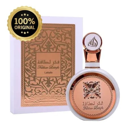 Foto de Perfume Lattafa Fakhar Rose Gold Feminino 100 Ml Original Com Garantia Árabe Nota Fiscal