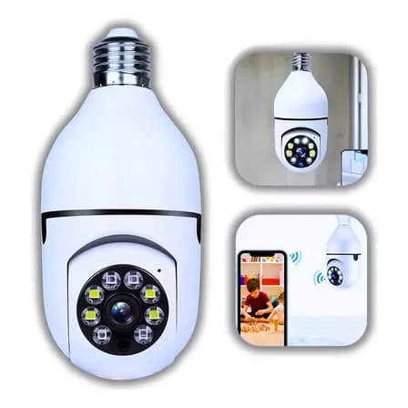 Foto de Câmera Lâmpada B-MAX Wifi 360º Infravermelho IP44 1080p Segurança