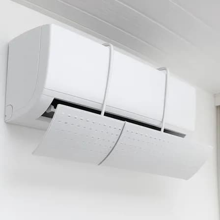 Foto de Defletor Ar Condicionado Split Universal 7 A 30mil Btus Ajustável 61 A 113cm