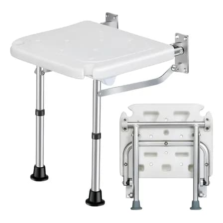 Foto de Banco Articulado Para Banho Dobrável Parede Regulável
