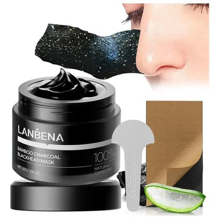 Foto de Lanbena 3.0 Máscara Facial Removedora De Cravos 30g Charcoal Normal