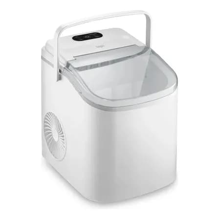 Foto de Máquina De Gelo Easy Ice 12kg Com Painel De Led Branca Elgin Branco
