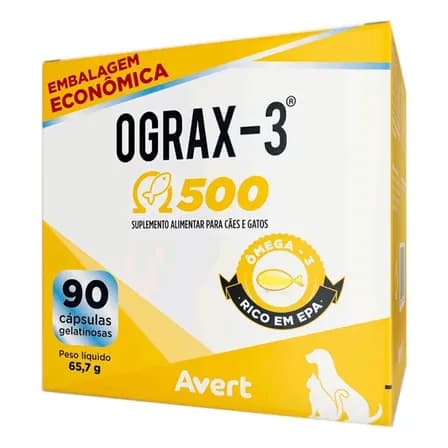Foto de Ograx 3 500mg 90 Cápsulas