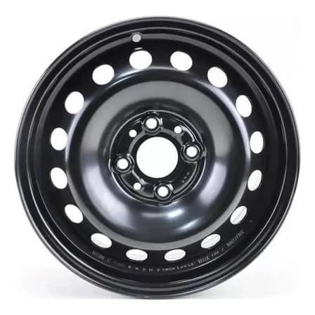 Foto de Roda Ferro Aço Aro 14 Fiat Diversos Modelos 52059490 Fiat Cor Preto