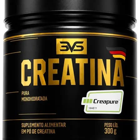 Foto de Creatina Creapure® 300g - 100% Pura e Produzida com Matéria-prima Alemã - 3vs Nutrition