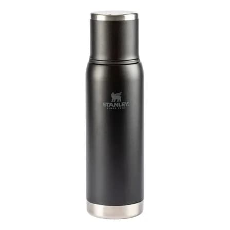 Foto de Garrafa Térmica Stanley Adventure 2.0 com Tampa Antivazamento Matte Black 1L