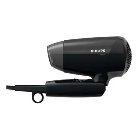 Foto de Secador Cabelo Pequeno Philips Viagem 3 Velocidades Bhc010 . Cor Preto