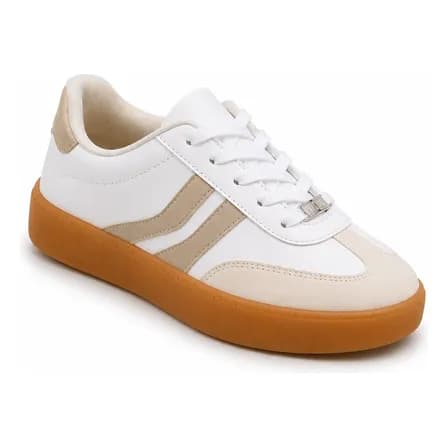Foto de Tênis Feminino Vizzano Samba Casual Confortável Original Branco Geométrico 36,0 Br