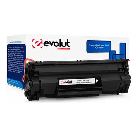 Foto de Toner Compativel Para Hp P1102w M1132 P1102 85a M1212 Evolut Preto