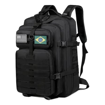 Foto de Mochila Tática Impermeável Militar Reforçada Grande 50litros