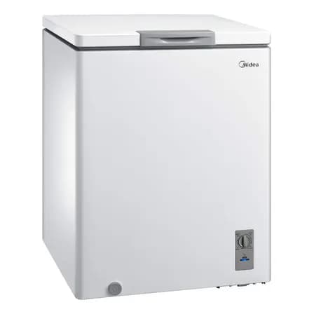 Foto de Freezer Horizontal 142l Inverter Bivolt Branco Midea