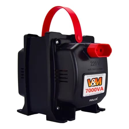 Foto de Transformador 7000va 220 Para 110 110v Para 220v Bivolt Conversor Adaptador De Voltagem 127v Inversor Energia Ar Condicionado 9000 12000 18000 Btus Geladeira Freezer Lava E Seca Es