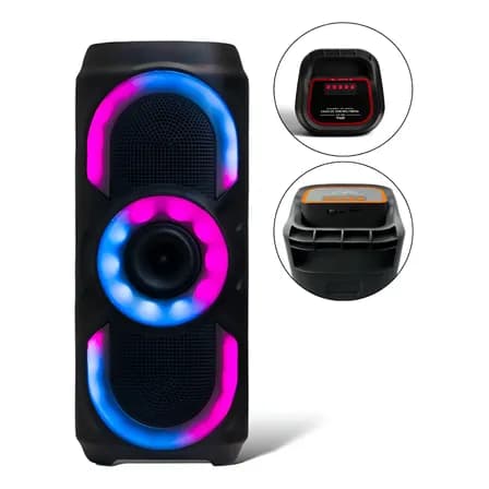 Foto de Caixa De Som Bluetooth Potente 50w Rgb Tws Usb Fm Portátil