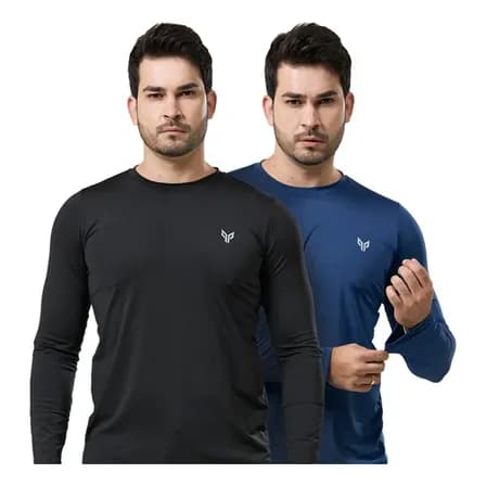Foto de Kit 2 Camiseta Camisa Uvb 50+ Térmica Masculina Blusa Pesca