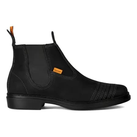 Foto de Bota Botina Vaquejada Couro Masculina Feminina Rodeio Cowboy