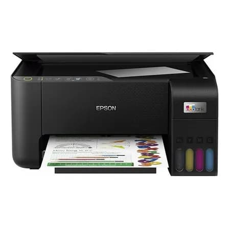 Foto de Impressora Multifuncional Tanque De Tinta Color Epson L3250 Preto