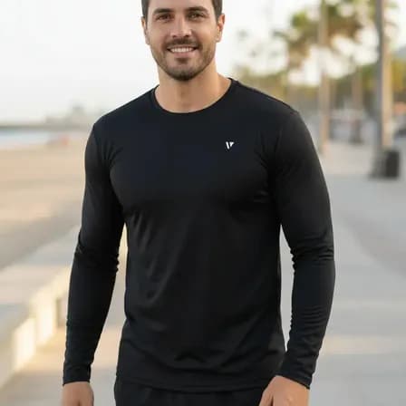 Foto de Camisa Térmica Voker Segunda Pele Proteção Solar Uv Dry Fit