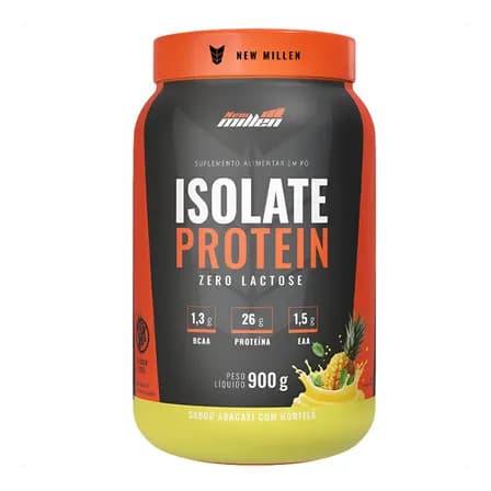 Foto de Isolate Protein Proteína Isolada 900g New Milen Zero Lactose