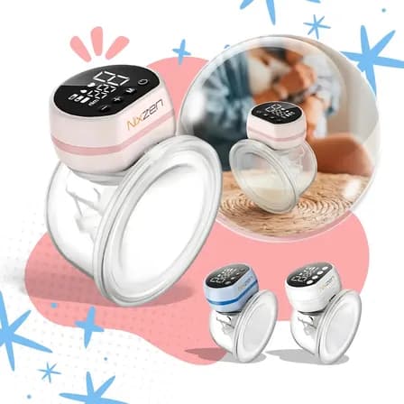 Foto de Bomba Materna Portátil Elétrica 24mm Sem Bpa Confortável Prático Bombinha de Tirar Leite Macio Garanta O Melhor Para Seu Bebê Não Precisa Segurar Ou Ficar Apertando Mãos Livres Elé